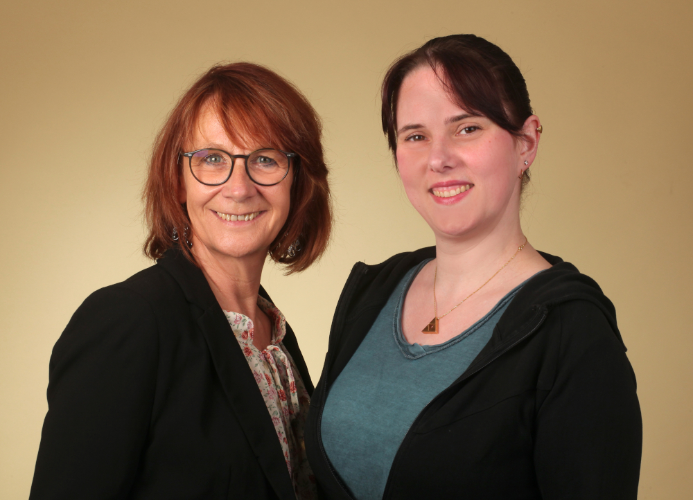 Doris Baumann und Marina Vanicek